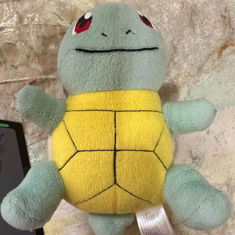 Pokemon Squirtle 7" Plush Stuffed Animal Tomy Nintendo - Picture 1 of 4
